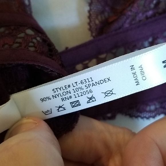 Zenana 💜Outfitters Lace Front, Keyhole Bralettes - Picture 7 of 7